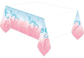 Riethmuller - Gender Reveal - Tafelkleed Boy or Girl (120 x 180 cm)