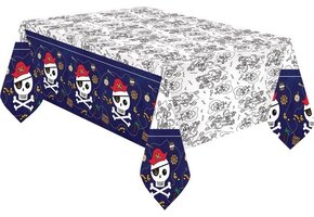 Papieren Tafelkleed Piraten Schatkaart 120 x 180 cm
