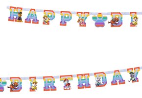 Papieren slinger PAW Patrol 180 x 15 cm