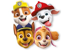 8 papieren maskers PAW Patrol