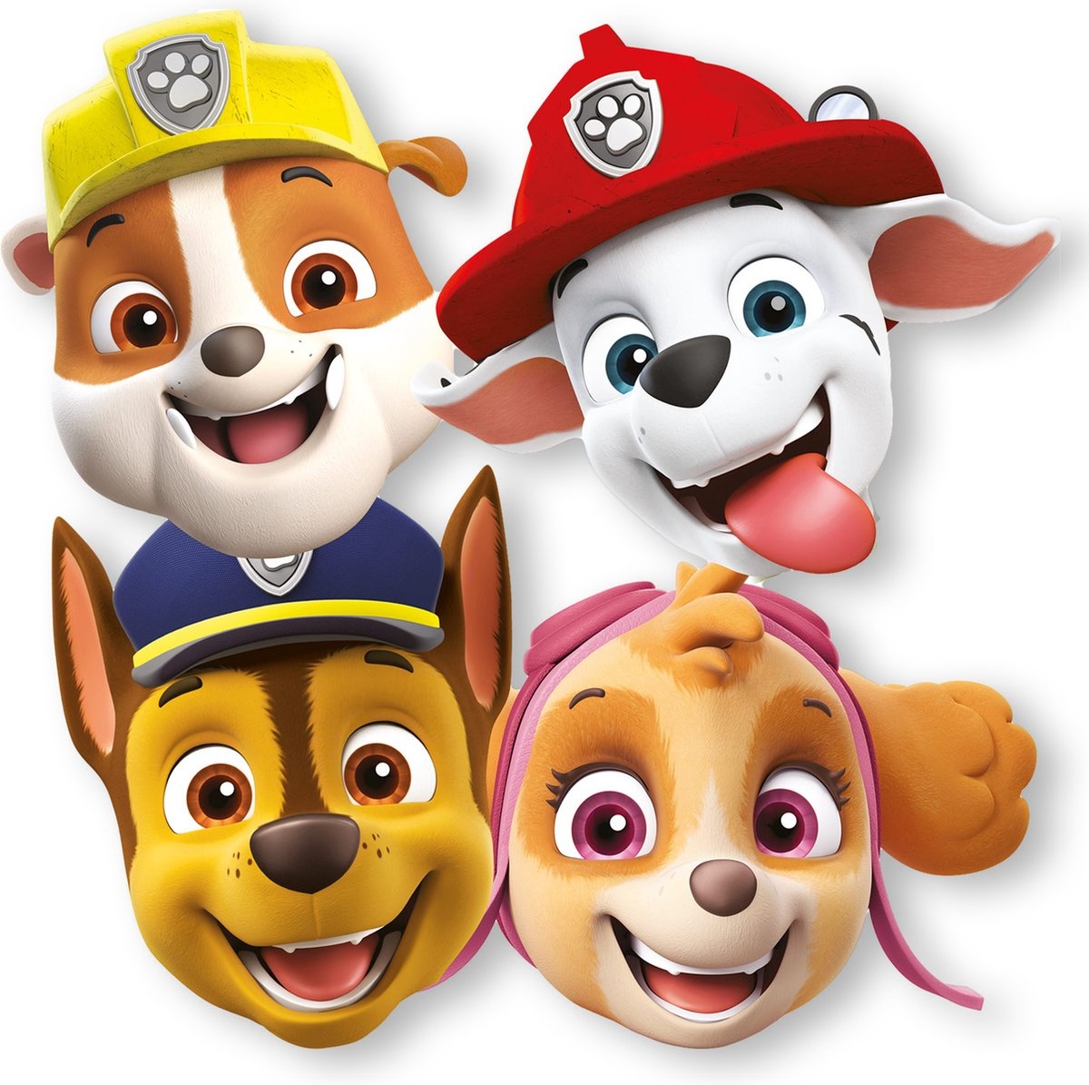 8 papieren maskers PAW Patrol