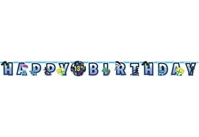 Aanpasbare Happy Birthday battle royale slinger 320 x 26 cm