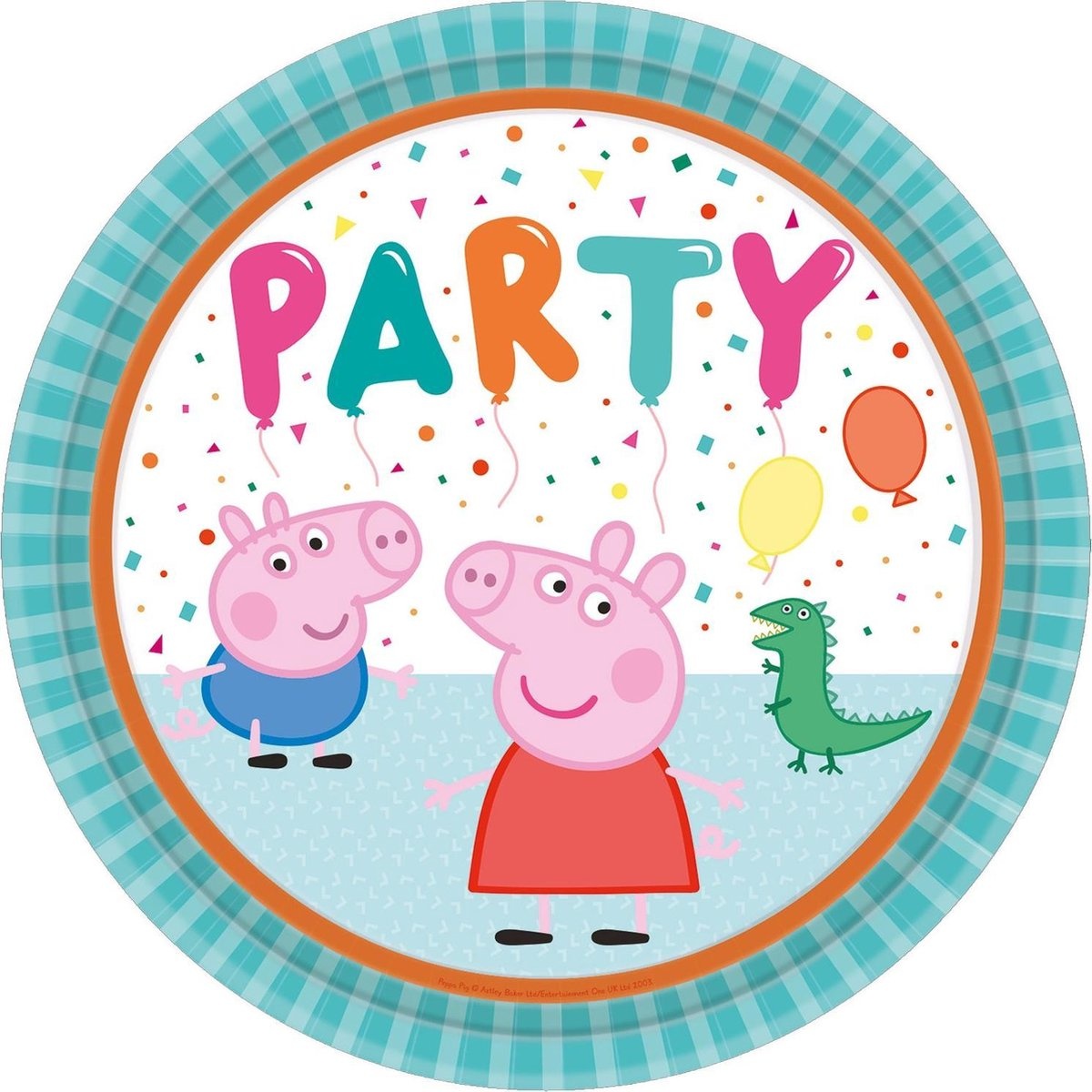 ECO borden - Peppa Pig (8 stuks)