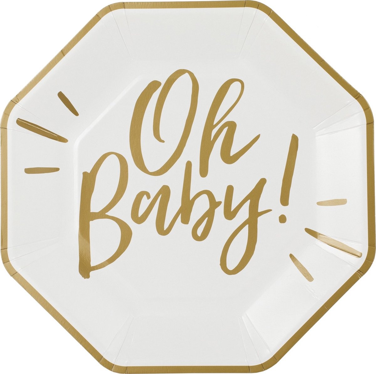 Oh Baby! - Wit Goud - 8 stuks