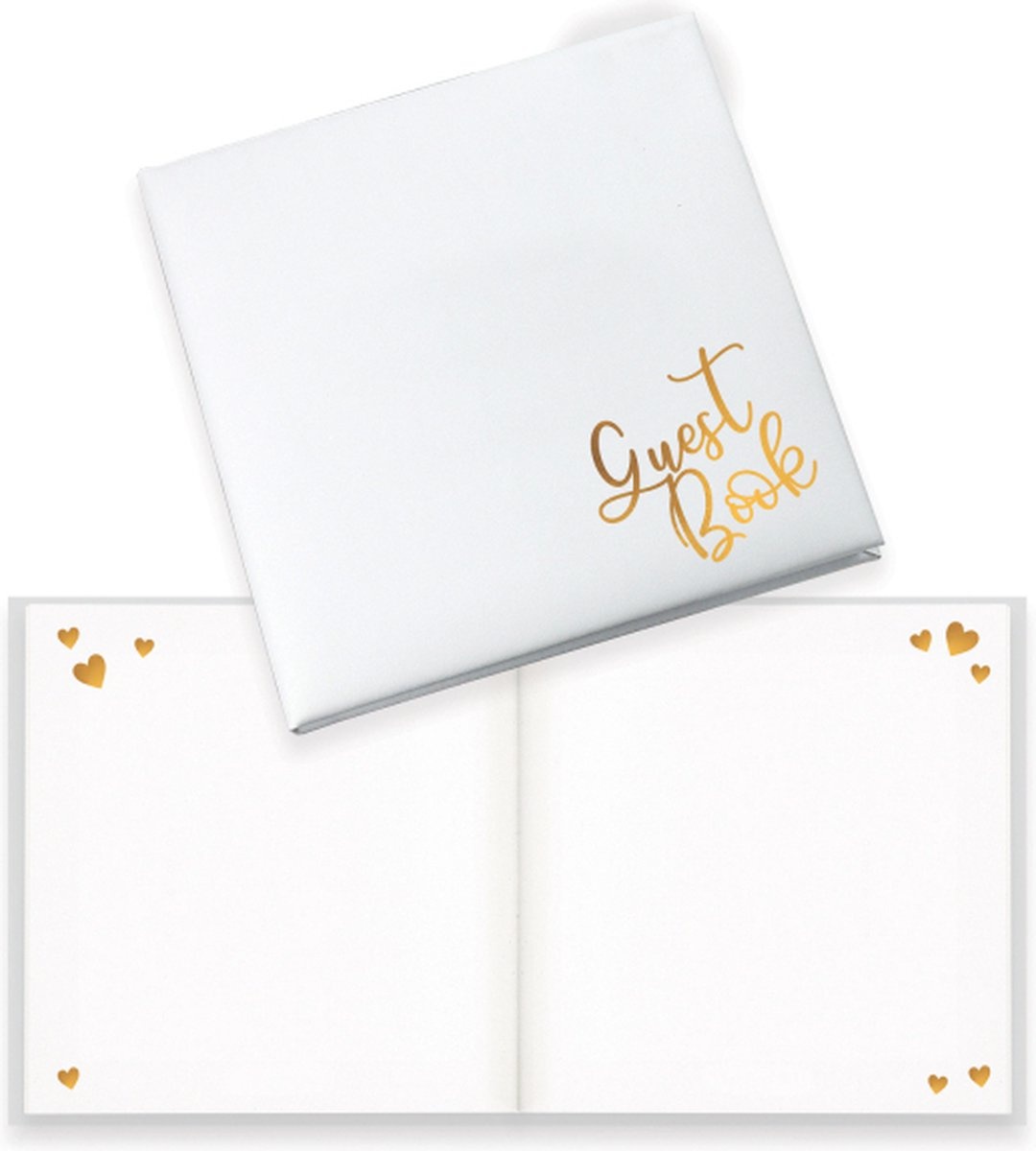 Gastenboek - Just Married - 22 x 22 cm