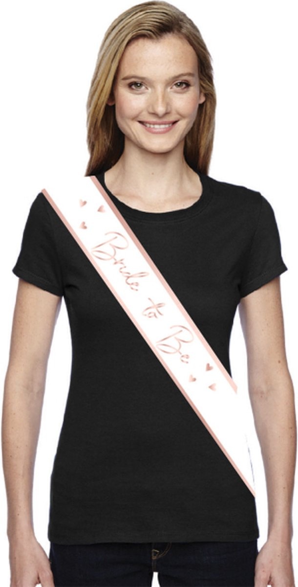 Amscan Sjerp Bride To Be Dames 76 Cm Polyester Roze/wit