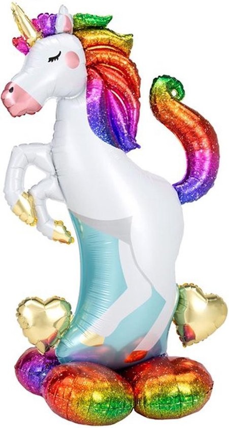 Amscan - Airloonz - Unicorn/Eenhoorn (139cm)
