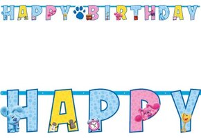 Amscan - Blue's Clues Letterbanner (15 x 180 cm)