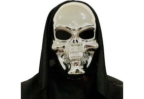 3D Masker "Black & Bone" Plastic