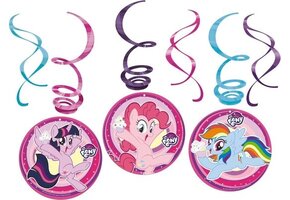 BIGIEMME SRL - 6 My Little Pony spiraaldecoraties