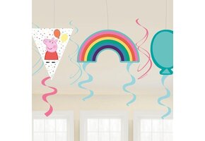 Amscan Feestlinten Peppa Pig 61 Cm 7 Stuks