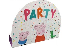 Amscan - Peppa Pig - Uitnodigingen (8 stuks)