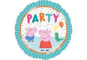 Amscan - Peppa Pig - Folie ballon - Helium Ballon - 43 Cm - Leeg - 1 Stuks