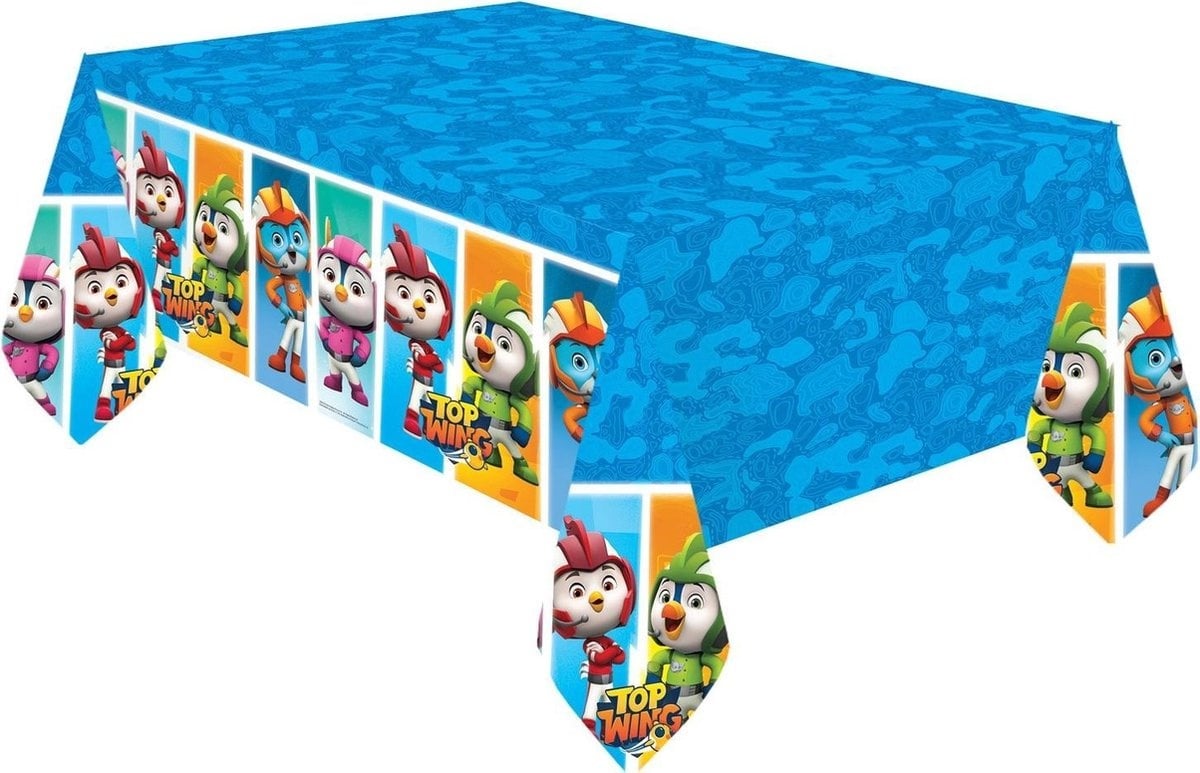 Nickelodeon Tafelkleed Top Wing 180 X 120 Cm Blauw