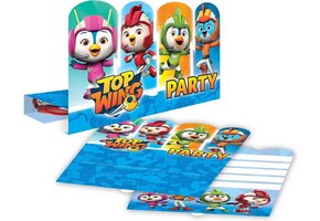 Top Wing Uitnodigingen 19,5cm 8 stuks