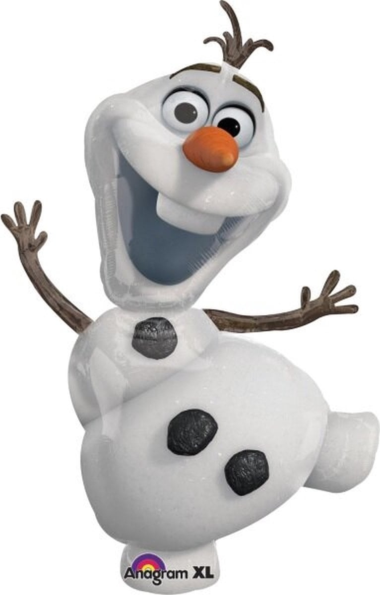 Disney - Frozen - Olaf - Folie ballon - 58x104cm - Leeg
