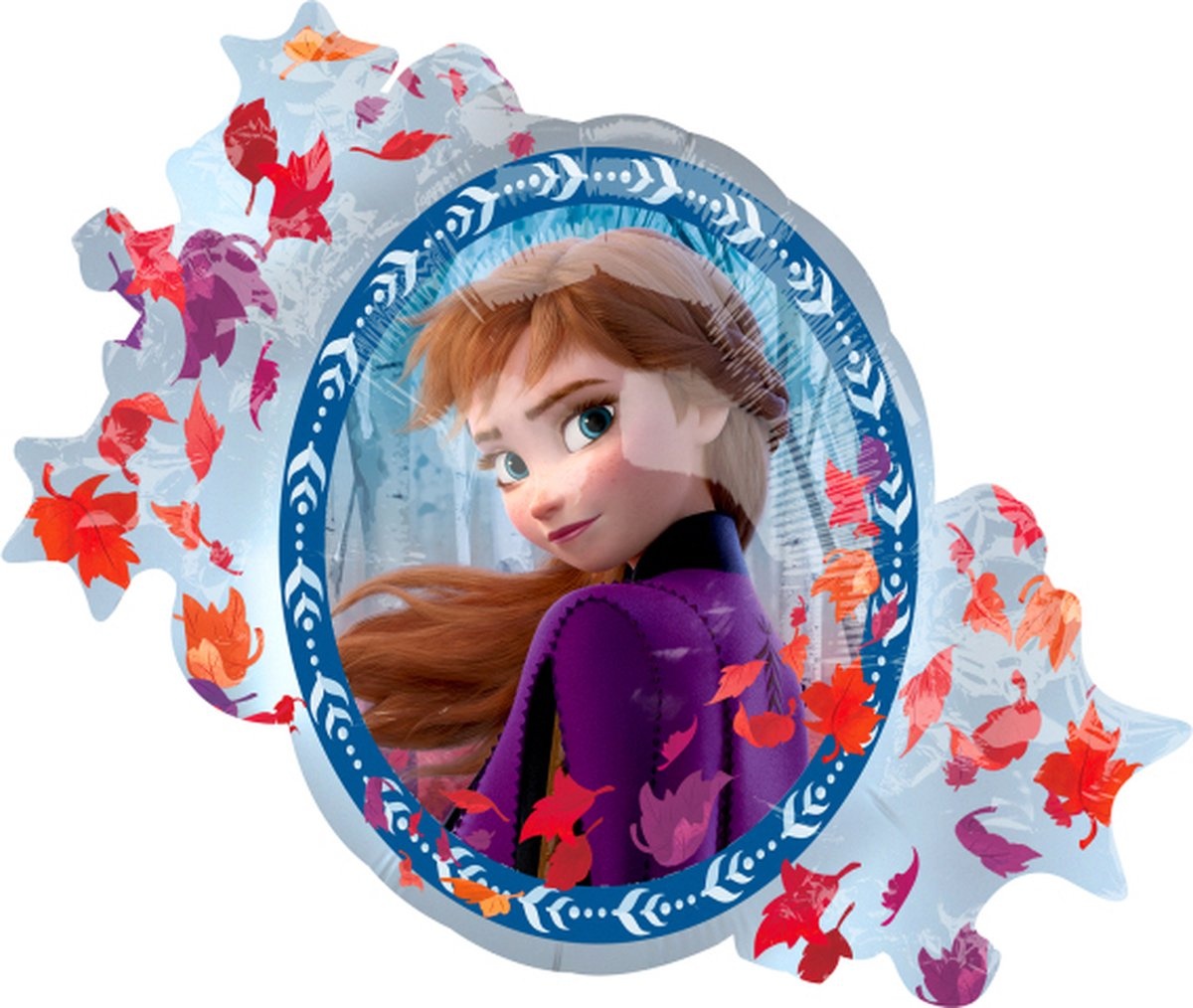Disney Frozen - Elsa - Anna - Folie ballon - Helium Ballon - 76 x 66 Cm - Leeg - 1 Stuk