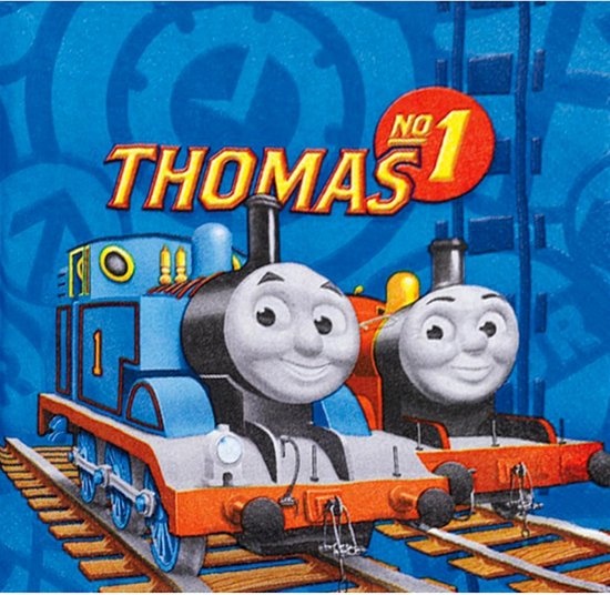 AMSCAN - Set van 20 servetten Thomas en zijn vriendjes