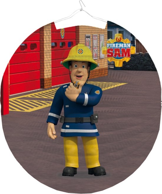 Amscan - Brandweerman Sam - Lantaarn 25 cm