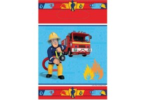 Fireman Sam Uitdeelzakjes 23x16cm 8 stuks