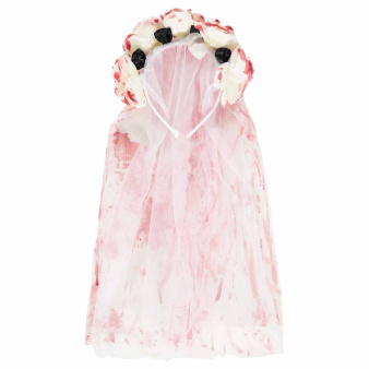 Hoofdband Zombie Bruid Onesize