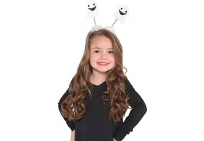 Amscan Haarband Spookjes Junior Wit One-size