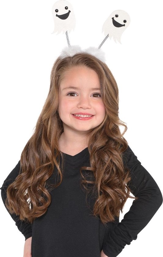 Amscan Haarband Spookjes Junior Wit One-size