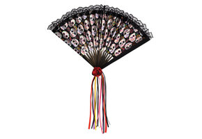 AMSCAN - Dia de los Muertos waaier voor volwassenen