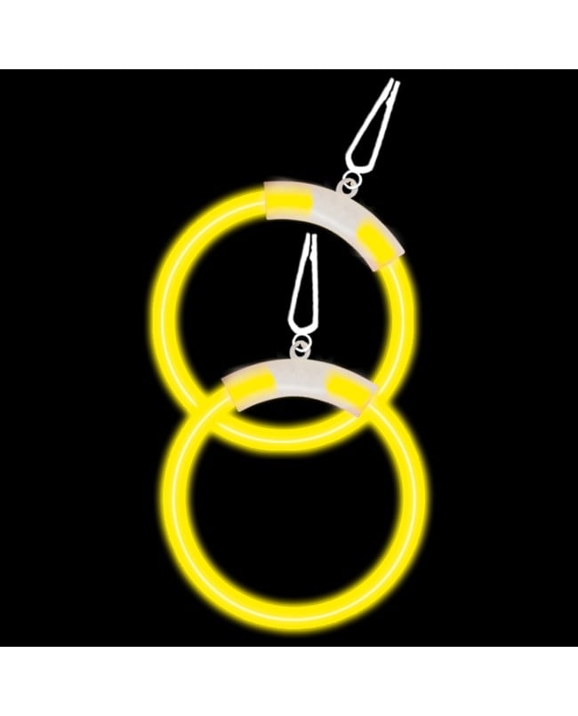Glowstick Oorbellen Neon creolen - 1 paar
