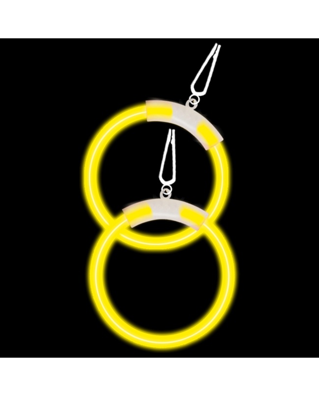 Glowstick Oorbellen Neon creolen - 1 paar