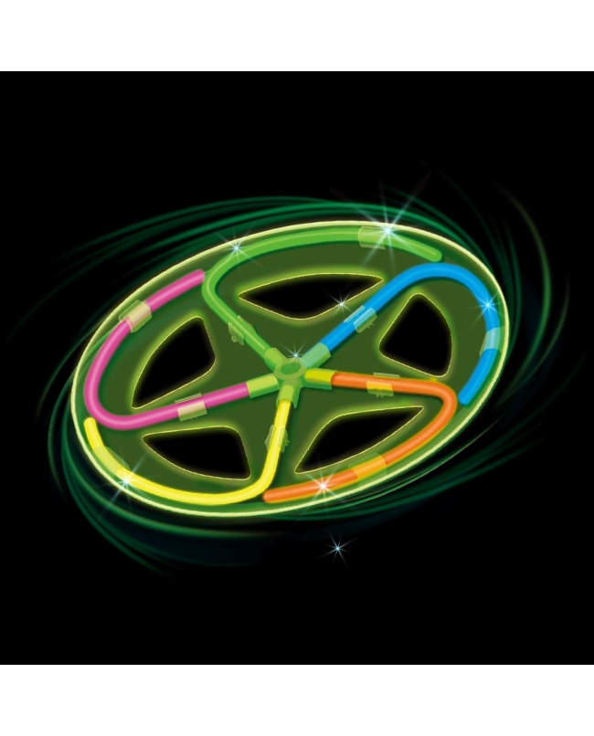 Glowstick Frisbee Neon - 1 stuk