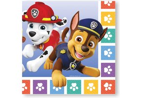 16 servetten PAW Patrol 33 X 33 cm