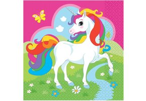 20 papieren Eenhoorn servetten