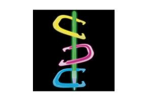 Glowstick Hoefijzer spel