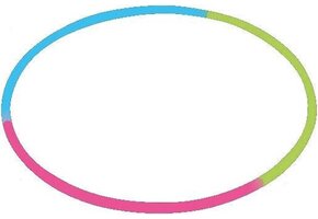 Glowstick Kettingen Multicolor 60cm 4 Stuks