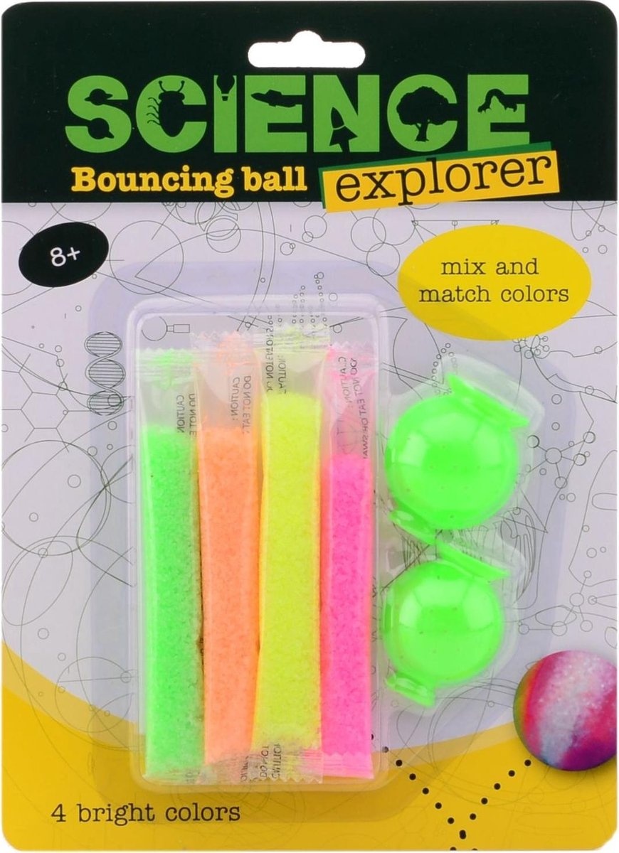 Johntoy Science Explorer: Maak Je Eigen Stuiterbal