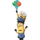 Minions Stacker Folie Ballon, 101 x 154 cm