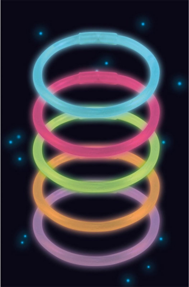 Glowsticks Armbanden 20cm 25 Stuks