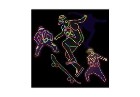 Glowstick outfit - Creëer je eigen glow in the dark outfit