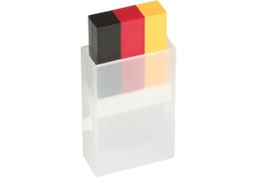 Amscan Schmink Duitse Vlag Zwart/rood/geel