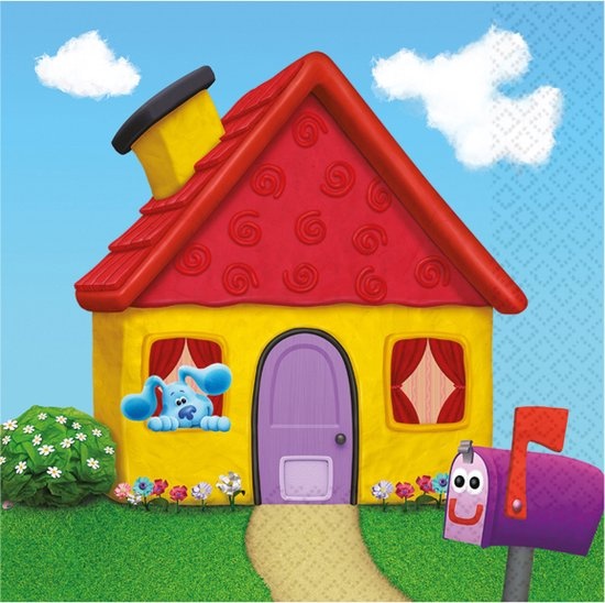 Amscan - Blue's Clues Servetten (16 stuks)