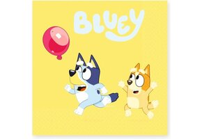 AMSCAN - 16 Bluey Servetten 33 x 33 cm