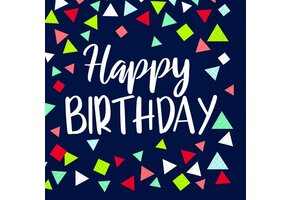 Amscan Servetten A Reason To Celebrate 33 X 33 Cm 16 Stuks