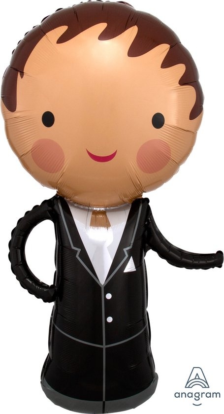 Folieballon bruidegom