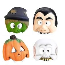 Halloween masker - 1 exemplaar assorti uitgeleverd