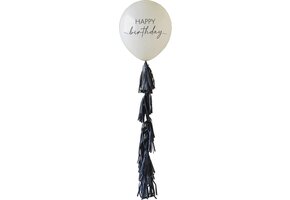 Ginger Ray - Ginger Ray - Happy Birthday ballon met ballonstaart