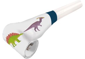 Amscan Feesttoeters Happy Dinosaurs Papier 30 Cm Wit 8 Stuks