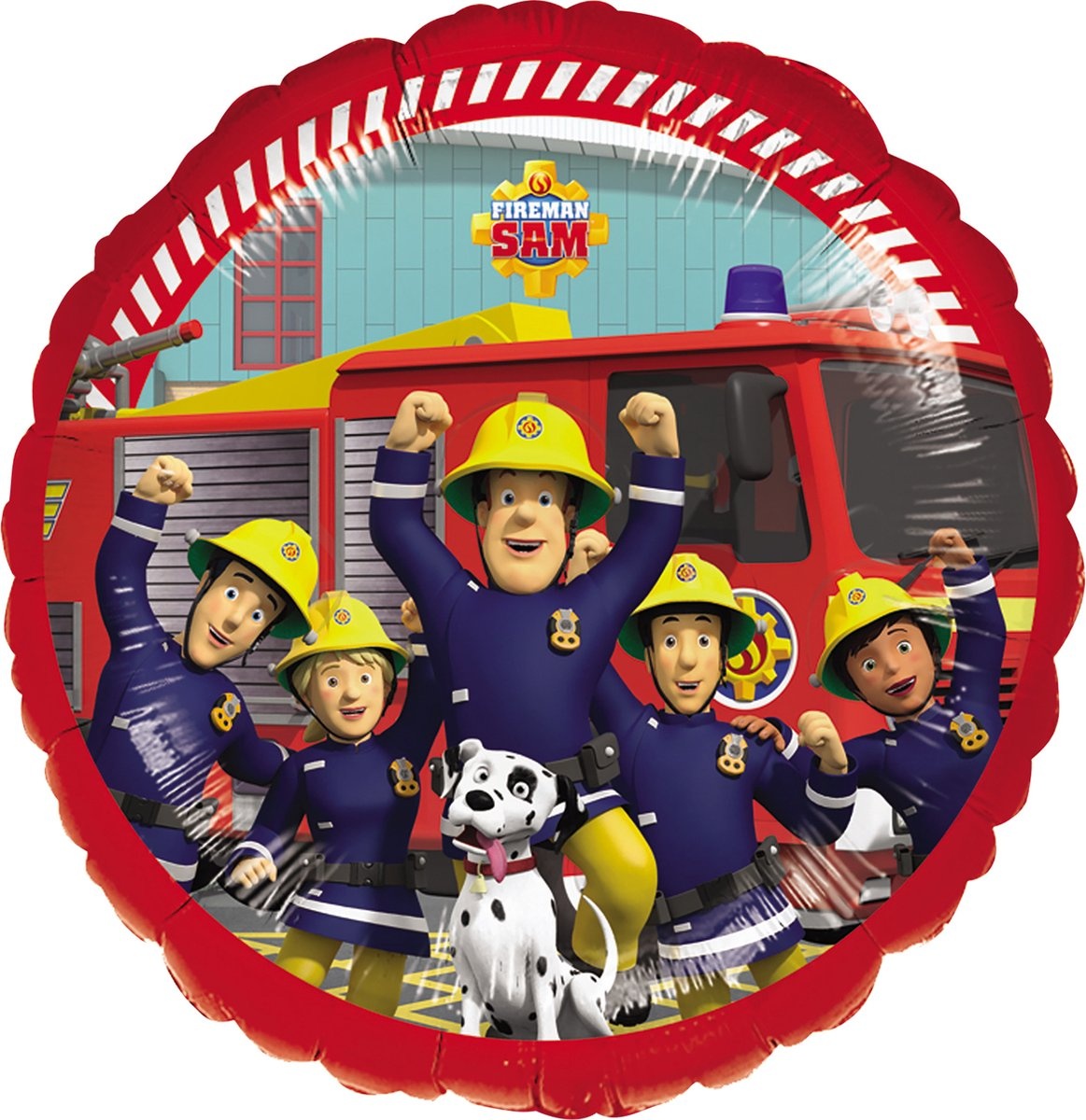 AMSCAN - folieballon Sam de Brandweerman 43 cm