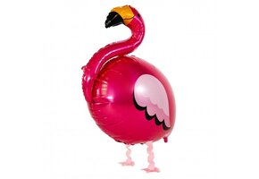 Folieballon Airwalker Flamingo 83x71cm