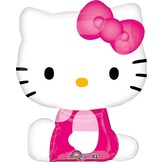 Anagram Folieballon Hello Kitty Junior 56 X 69 Cm Roze/wit